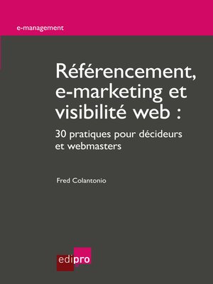 cover image of Référencement, e-marketing et visibilité web